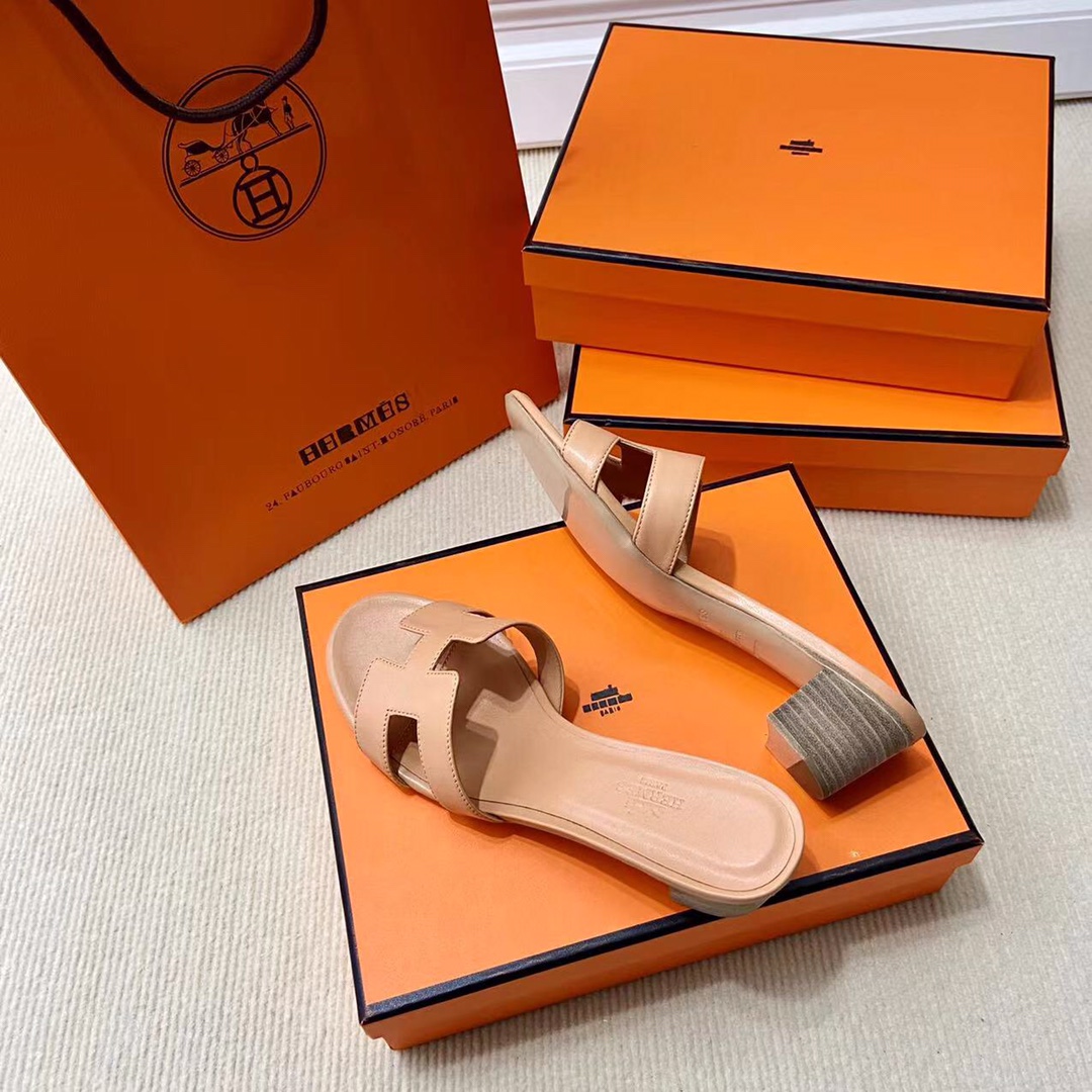 에르메스 올수공 오아시스 슬리퍼 샌들 스위프트 26